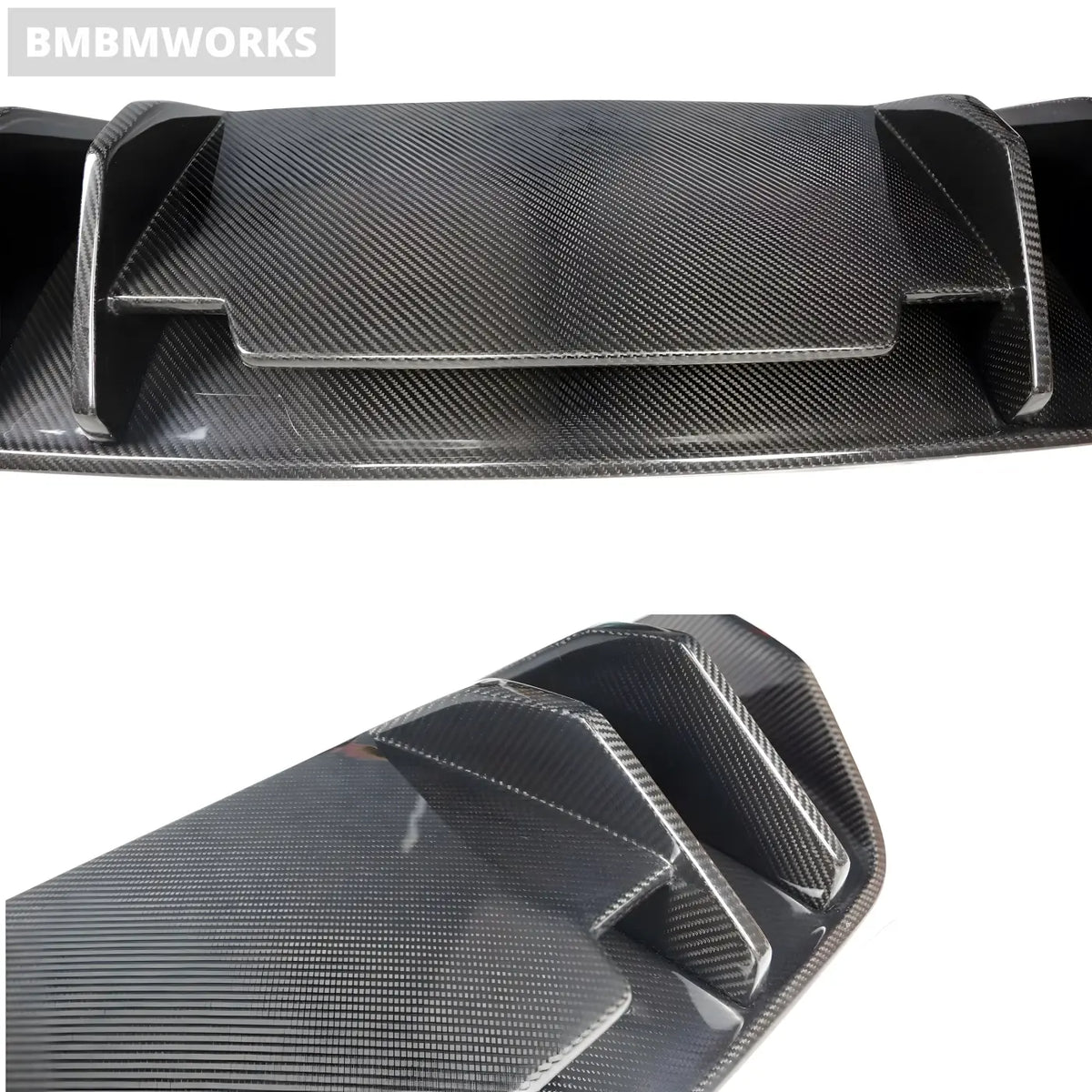 Audi R8 VRS Style Carbon Fiber Rear Bumper Lip Splitter Body Kit (2017-2019) Body Kits & Performance 2
