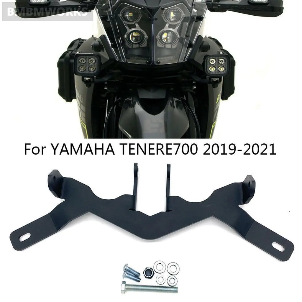 Auxiliary Light Backet Mount Holder Yamaha T7 2019 2020-2021 Xtz700 Tenere 700 X