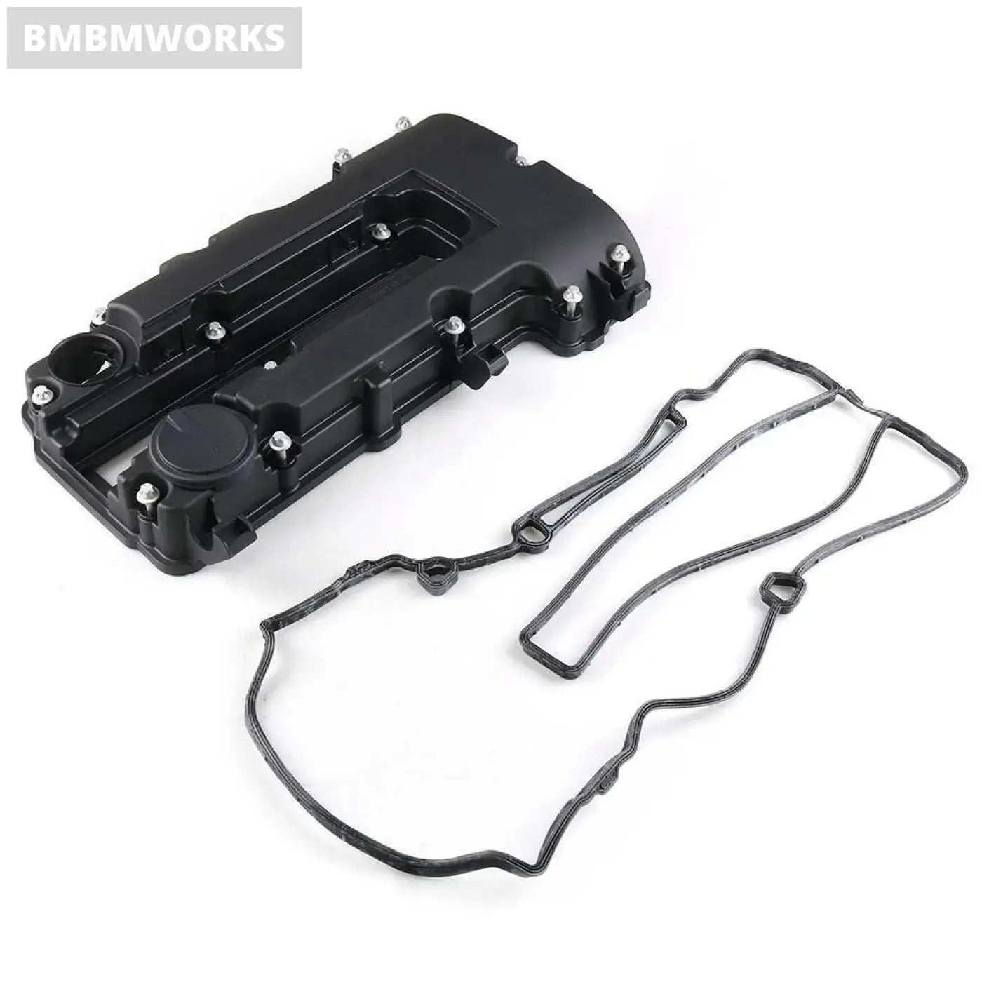Black Camshaft Engine Valve Cover Bolts & Seal Buick 1.4L Chevy Cruze Sonic