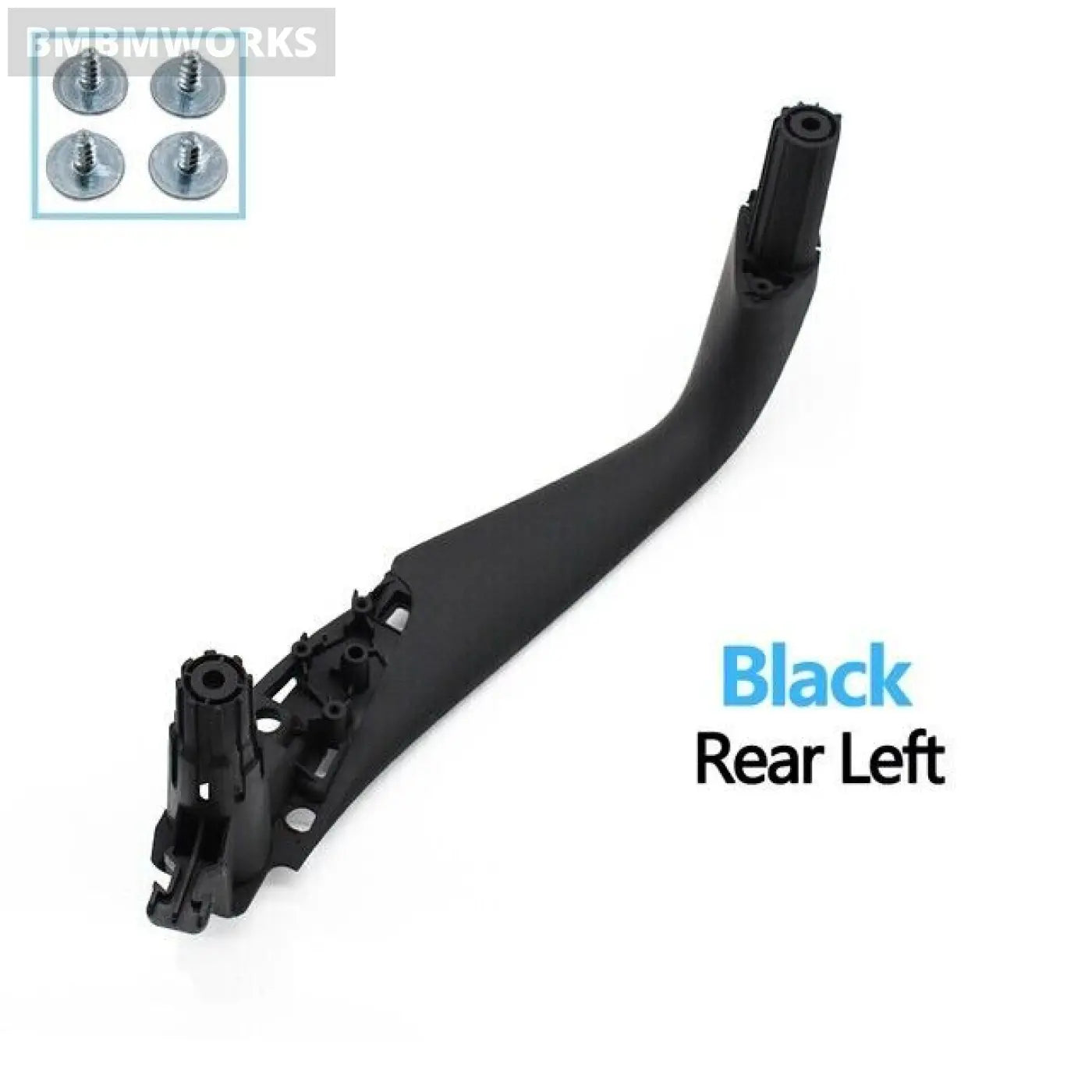 Black Interior Left Door Handle Inside Trim BMW 5 G30 G31 F90 5141 7438 767