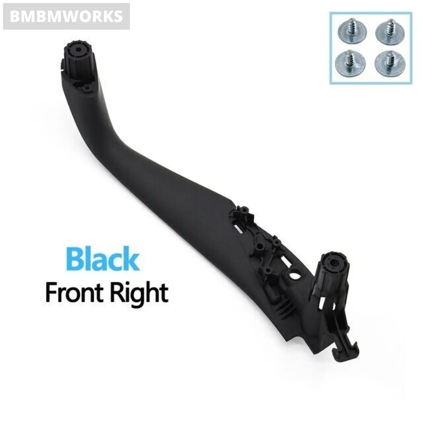 Black Interior Right Door Handle Inside Trim BMW 5 G30 G31 F90 5141 7438 524