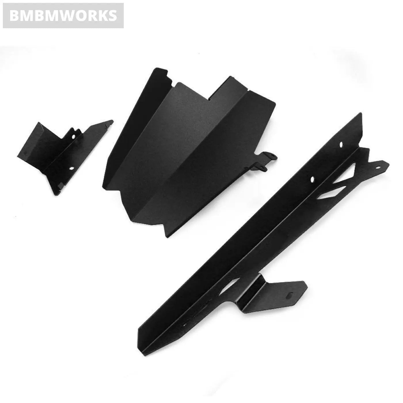 Black Rear Fender Mudguard Chain Guard Cover Kawasaki Ninja400 Z400 Ninja 400 25