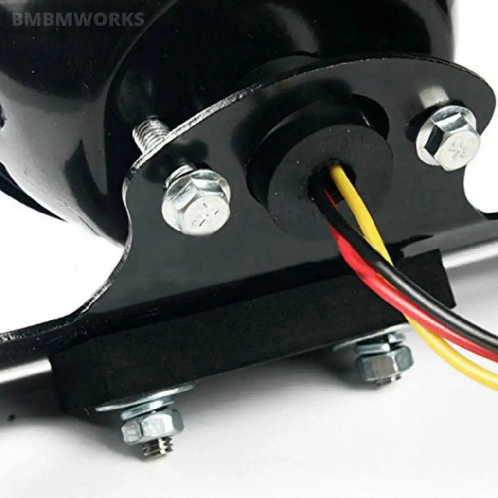 Black Round Metal Tail Brake Light Aprilia Harley Bobber Chopper Custom