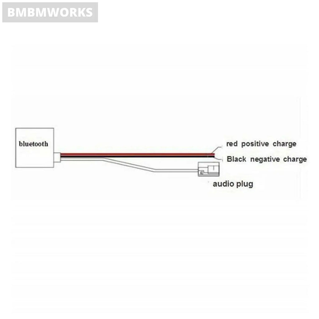 Bluetooth Adapter Aux Cable For Mercedes Comand 2.0 Aps 220 W211 W208 W168 W203