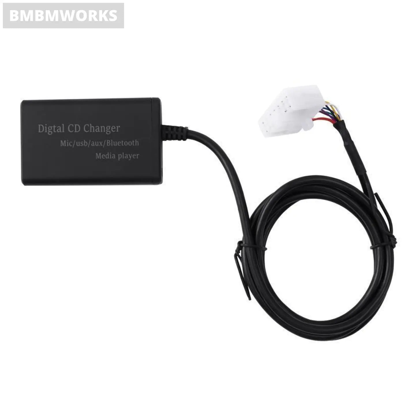 Bluetooth Digital Music Cd Changer Adapter Toyota (5+7)Pin Camry Corolla Lexus