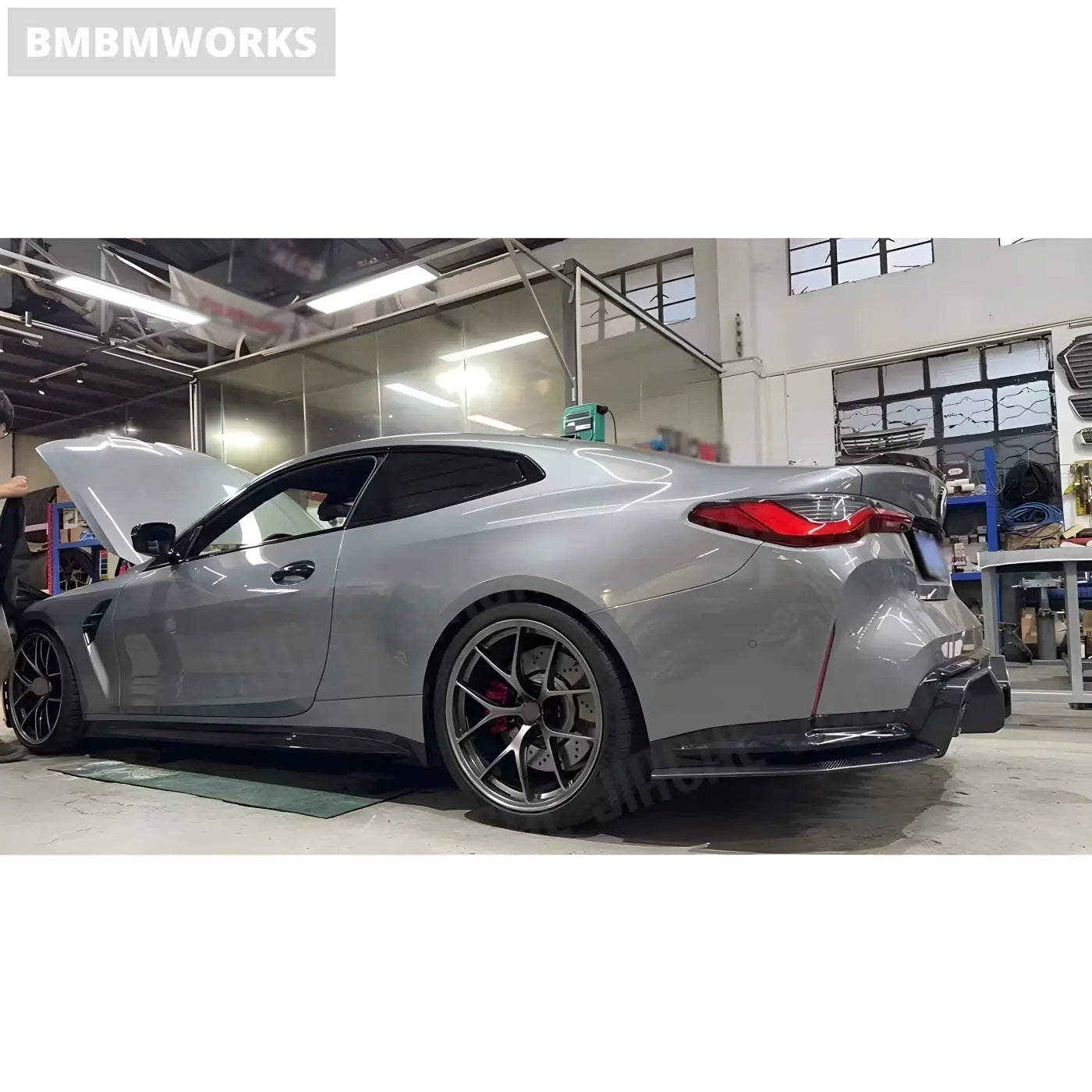 BMW 3 & 4 Series G80 M3 / G82-G83 M4 Carbon Fiber Rear Bumper Lip Diffuser (2020 + ) Body Kits & Performance 4