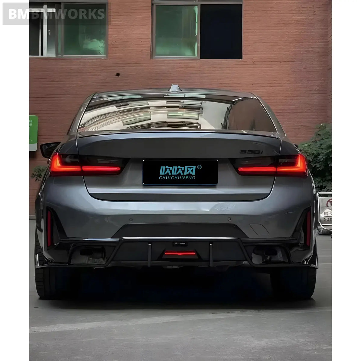 BMW 3 Series G20/G28 Carbon Fiber Rear Bumper Lip Spoiler Separator Diffuser (2020-2022) Body Kits & Performance 2
