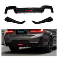BMW 3 Series G20/G28 Carbon Fiber Rear Bumper Lip Spoiler Separator Diffuser (2020-2022) Body Kits & Performance 2