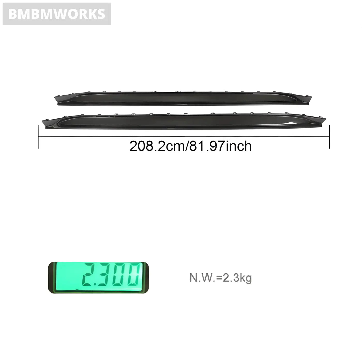 BMW 3 Series G80 M3 Carbon Fiber Side Skirts Extension Lip (2019-2022) Body Kits & Performance 4