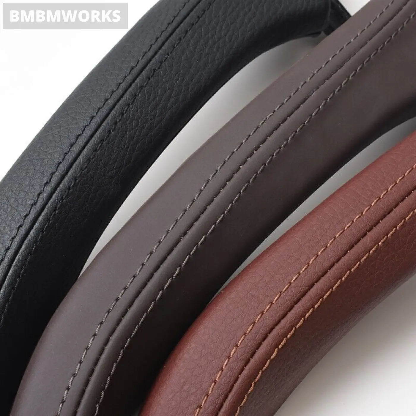 Bmw 5 F10 Interior Passenger Left Door Leather Handle Assembly 51417225858