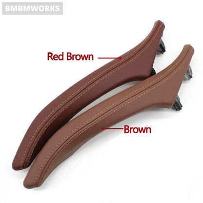 Bmw 5Er F10/F11/F18 Interior Handle Trim Leather Black Gray Beige Brown White