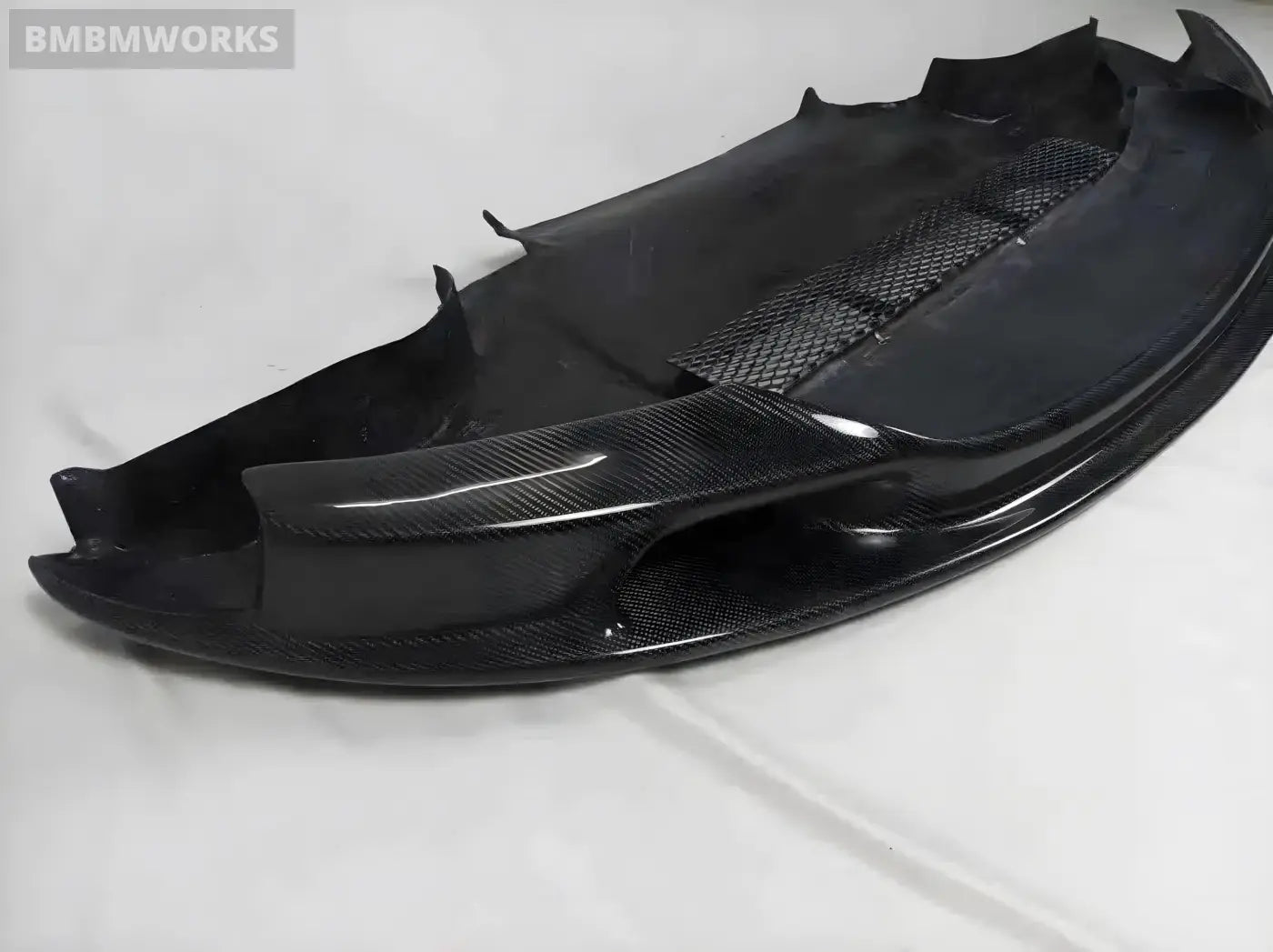 BMW E90 / E92 / E93 M3 Upgrade E92 M3 GTS V-Style Carbon Fiber Front Bumper Splitter Lip (2005-2011) Body Kits &