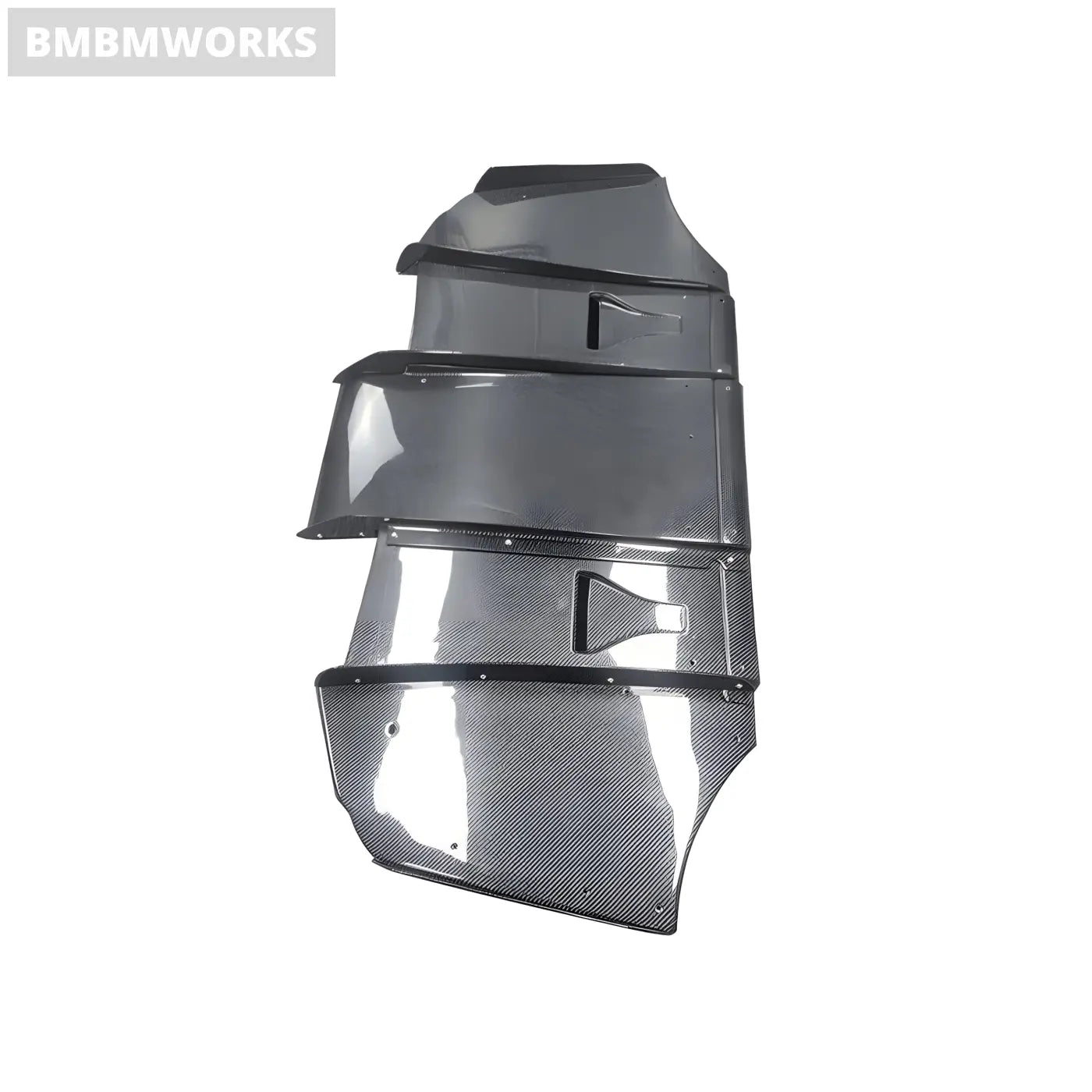 BMW E92/E93 M3 Carbon Fiber Rear Bumper Diffuser Lip Spoiler Body Kit (2007-2013) Body Kits & Performance 2