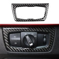 Bmw F30 F31 F32 F33 F20 F21 F22 Carbon Fiber Headlight Switch Trim Frame Cover