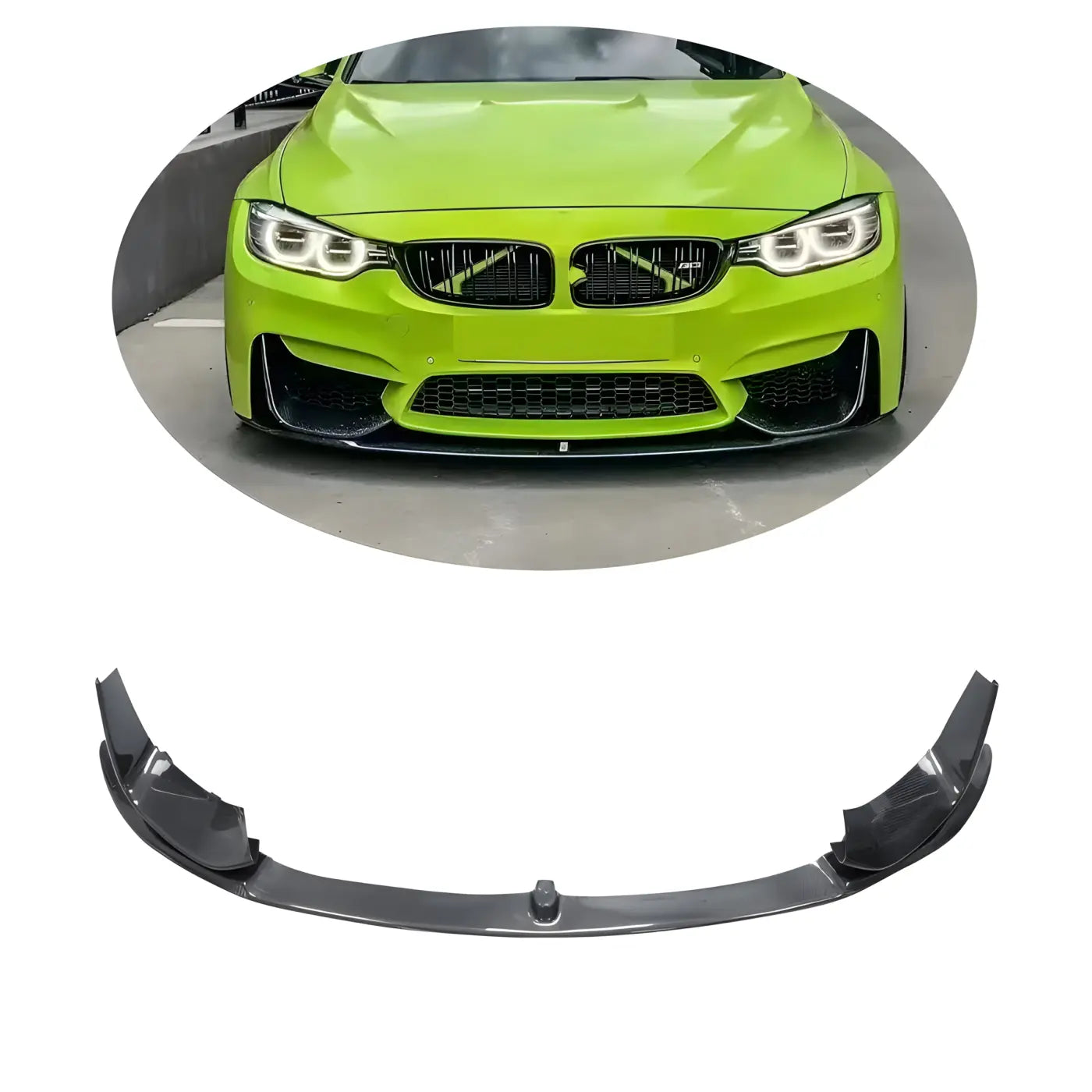 BMW F80 MP Style Carbon Fiber Front Lip M4/M3 (F80/F82 2014 + ) Body Kits & Performance 2