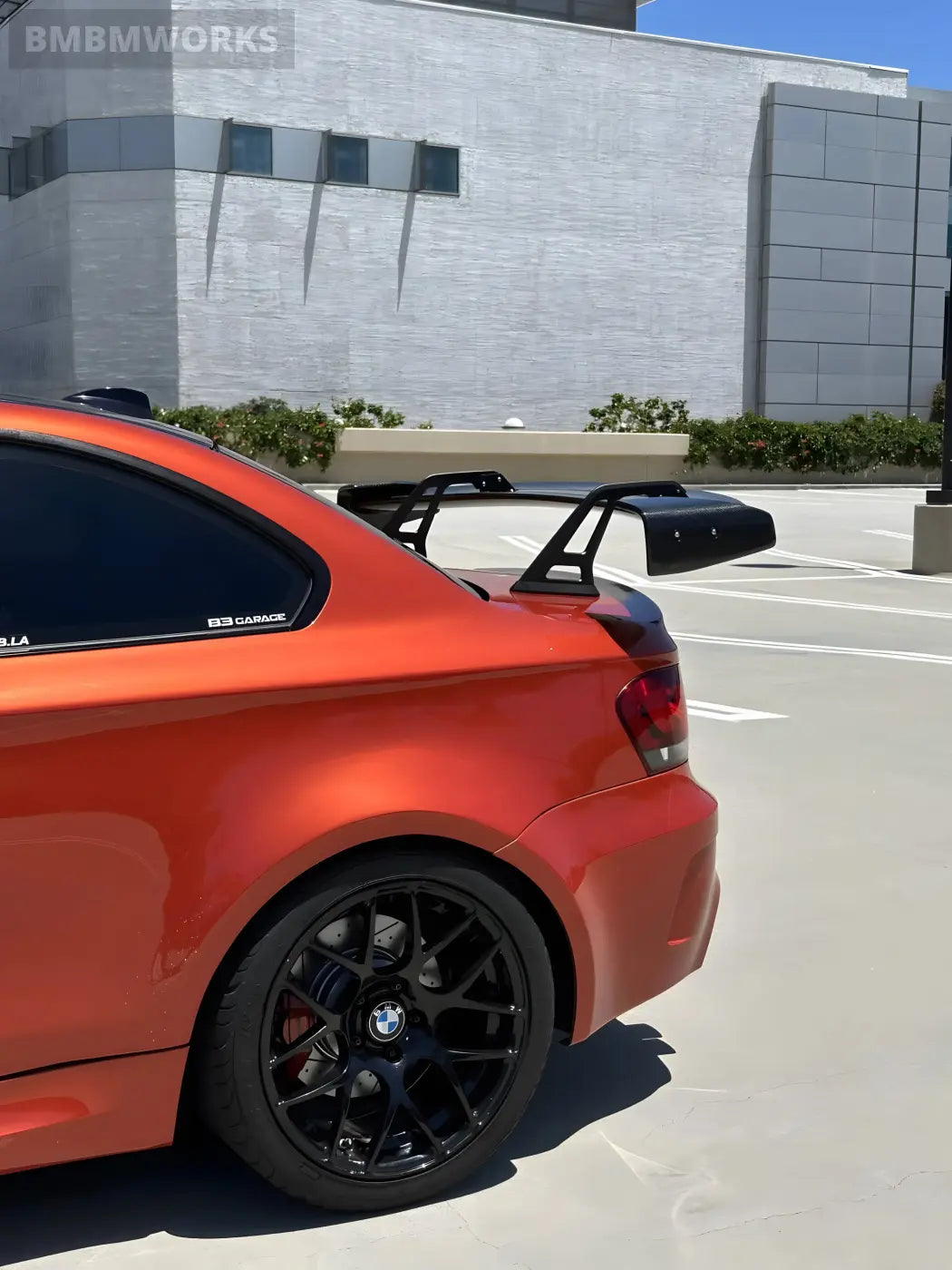 BMW F87 F80 F82 M2 M3 M4 Carbon Fiber Rear Swan Neck Wing Body Kits & Performance 2