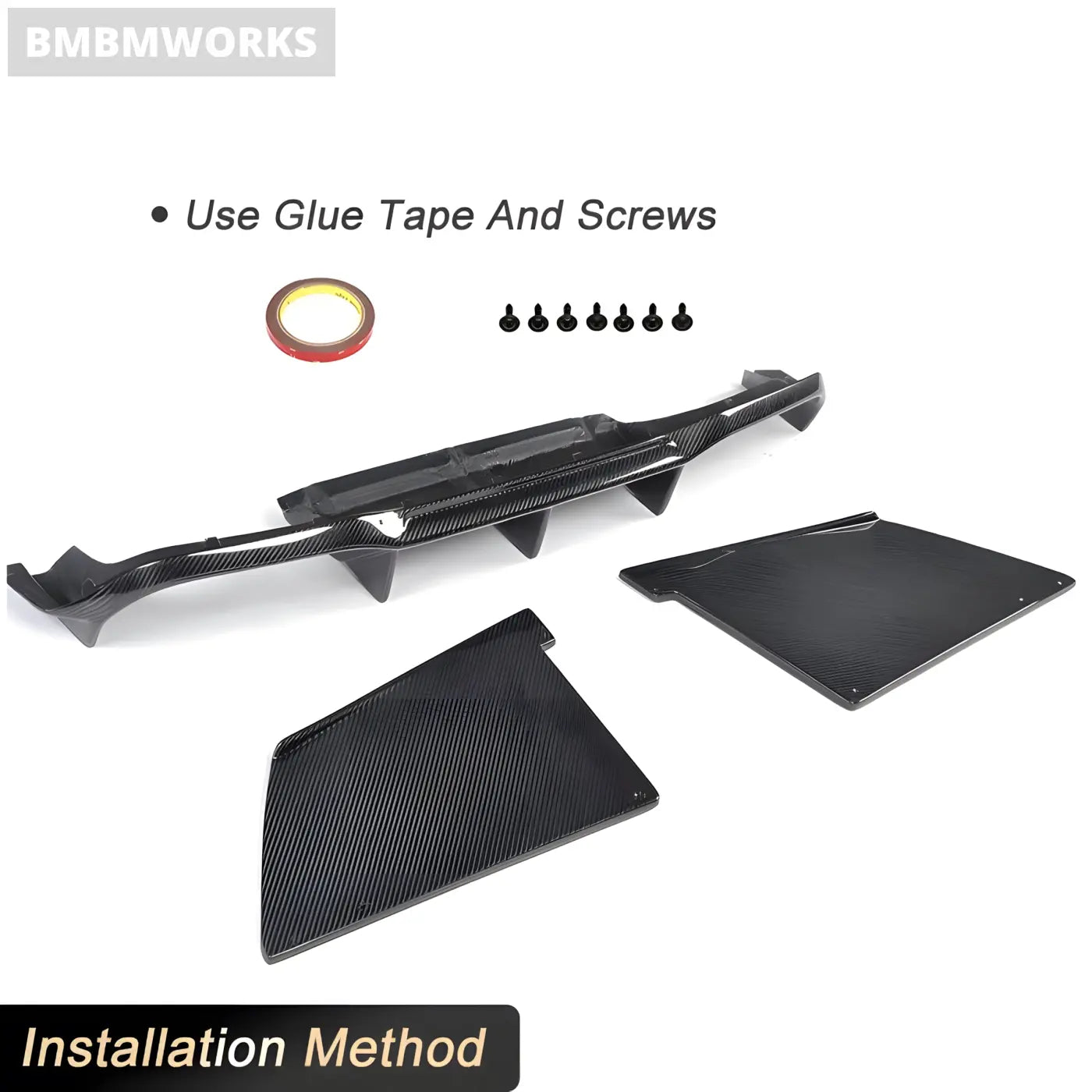 BMW F87 M2/M2 Competition Rear Diffuser Apron Lip Body Kit (2016-2017) Body Kits & Performance 2