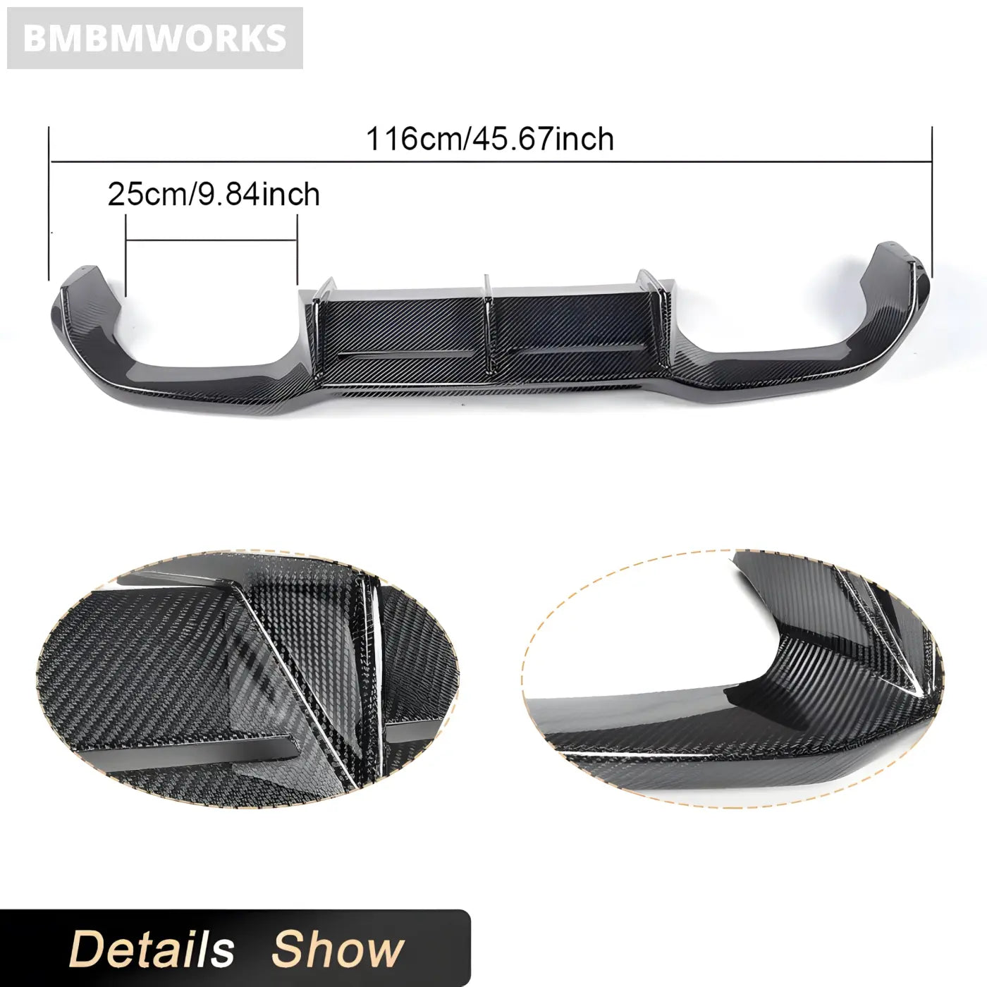 BMW F87 M2/M2 Competition Rear Diffuser Apron Lip Body Kit (2016-2017) Body Kits & Performance 2