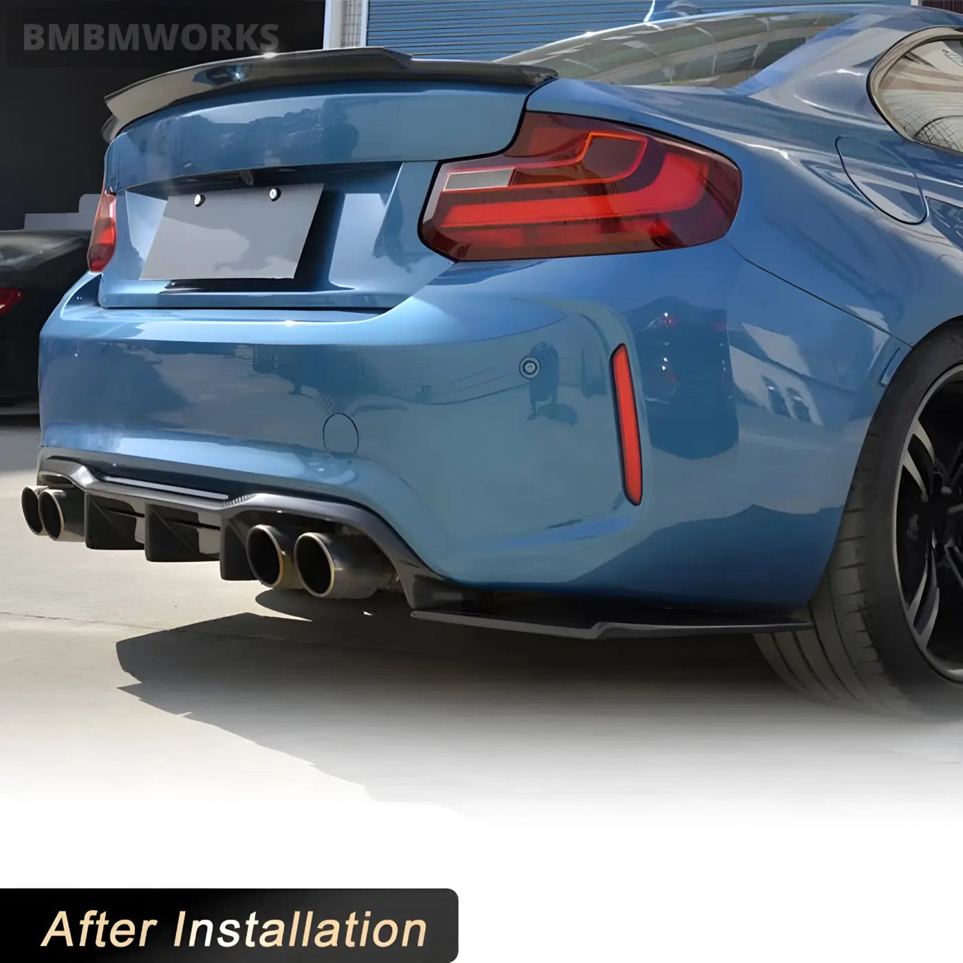 BMW F87 M2/M2 Competition Rear Diffuser Apron Lip Body Kit (2016-2017) Body Kits & Performance 2