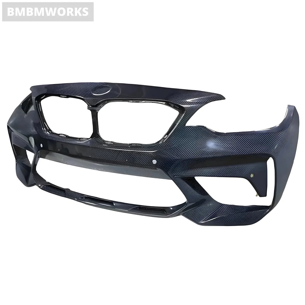 BMW F87 M2/M2C Genuine Carbon Fiber Front Bumper (2014-2021) Body Kits & Performance 2