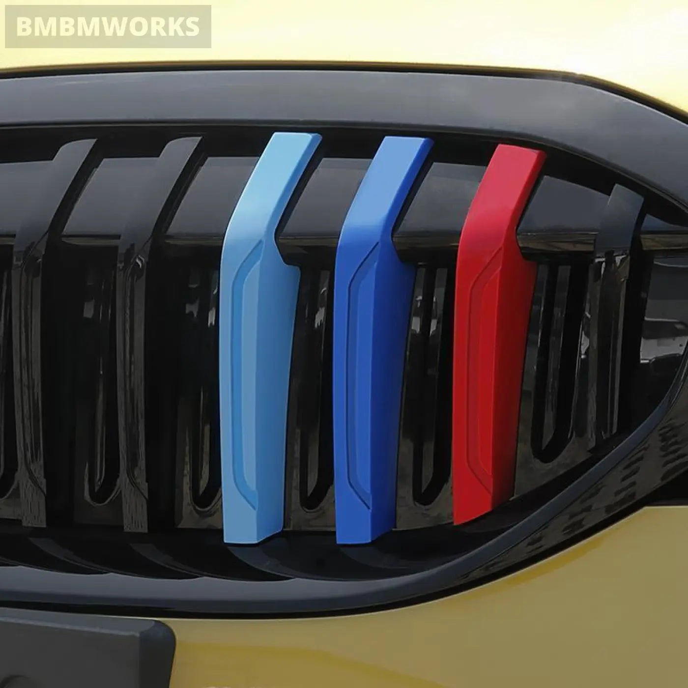 Bmw G20 G21 3 Series 2019 2020 2021 G28 M Car Front Grille Trim Strips Blue Red