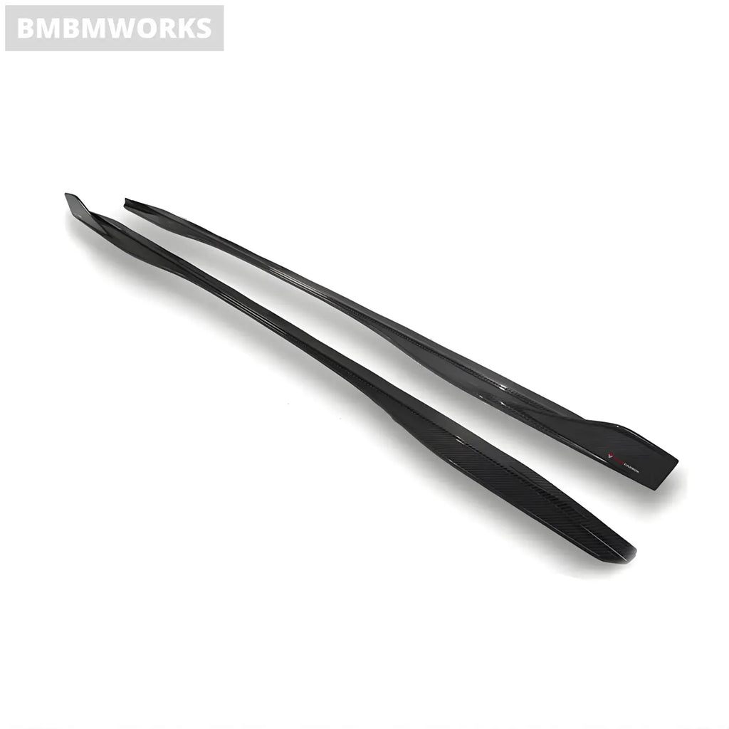 BMW G80/G82 M3 & M4 Carbon Fiber Side Skirt Extensions Body Kits & Performance 2