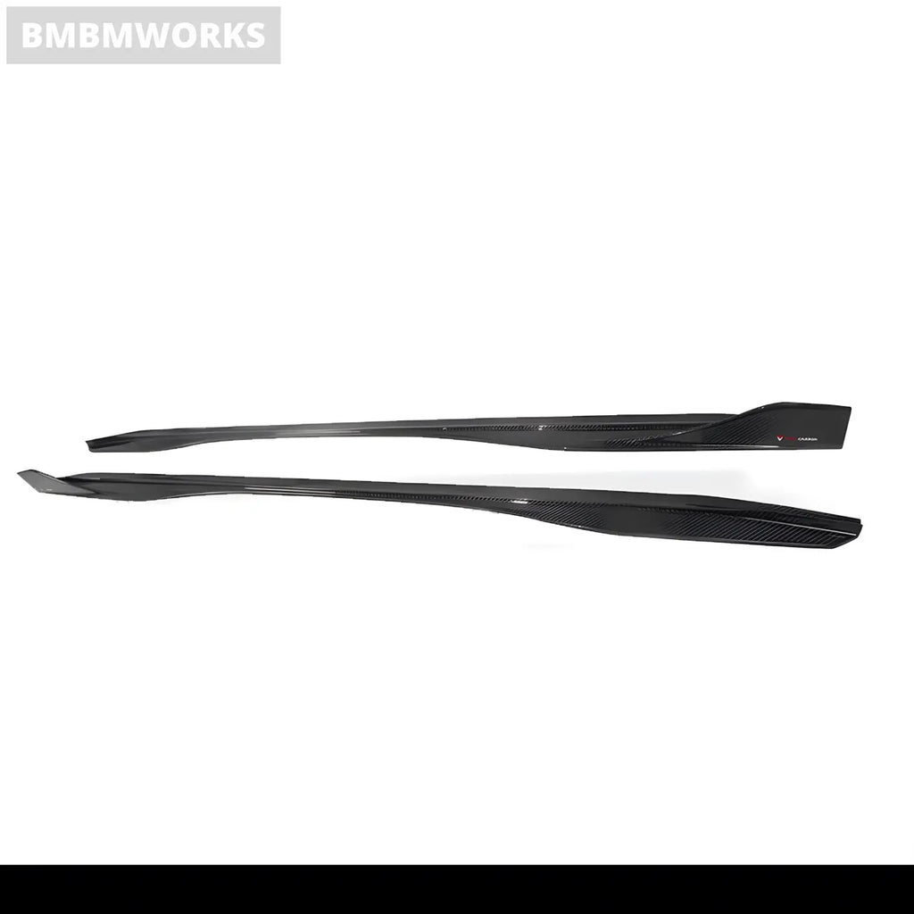 BMW G80/G82 M3 & M4 Carbon Fiber Side Skirt Extensions Body Kits & Performance 2
