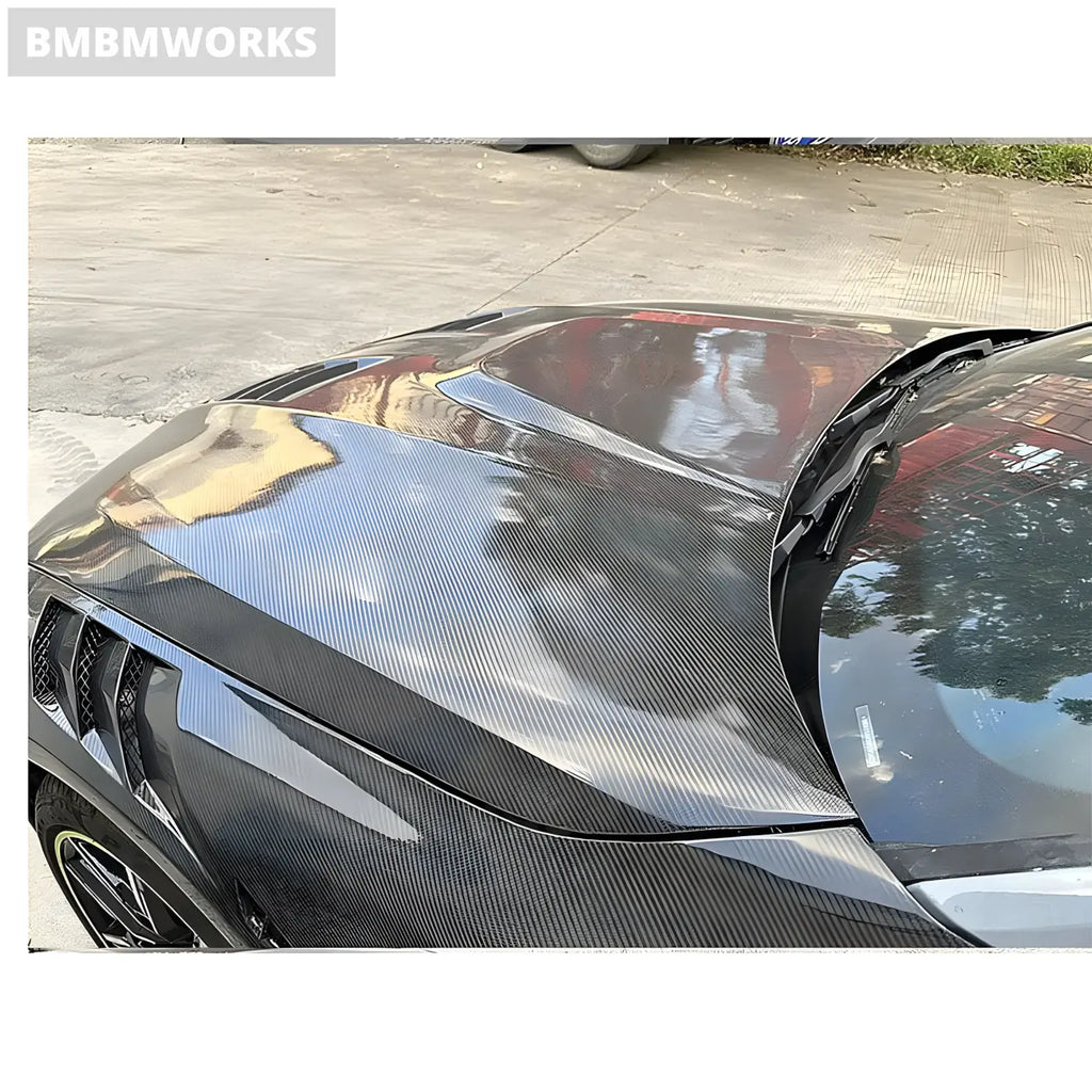 BMW G80 M3 / G82-G83 M4 Carbon Fiber Engine Hood Cover (2021 + ) Body Kits & Performance 4