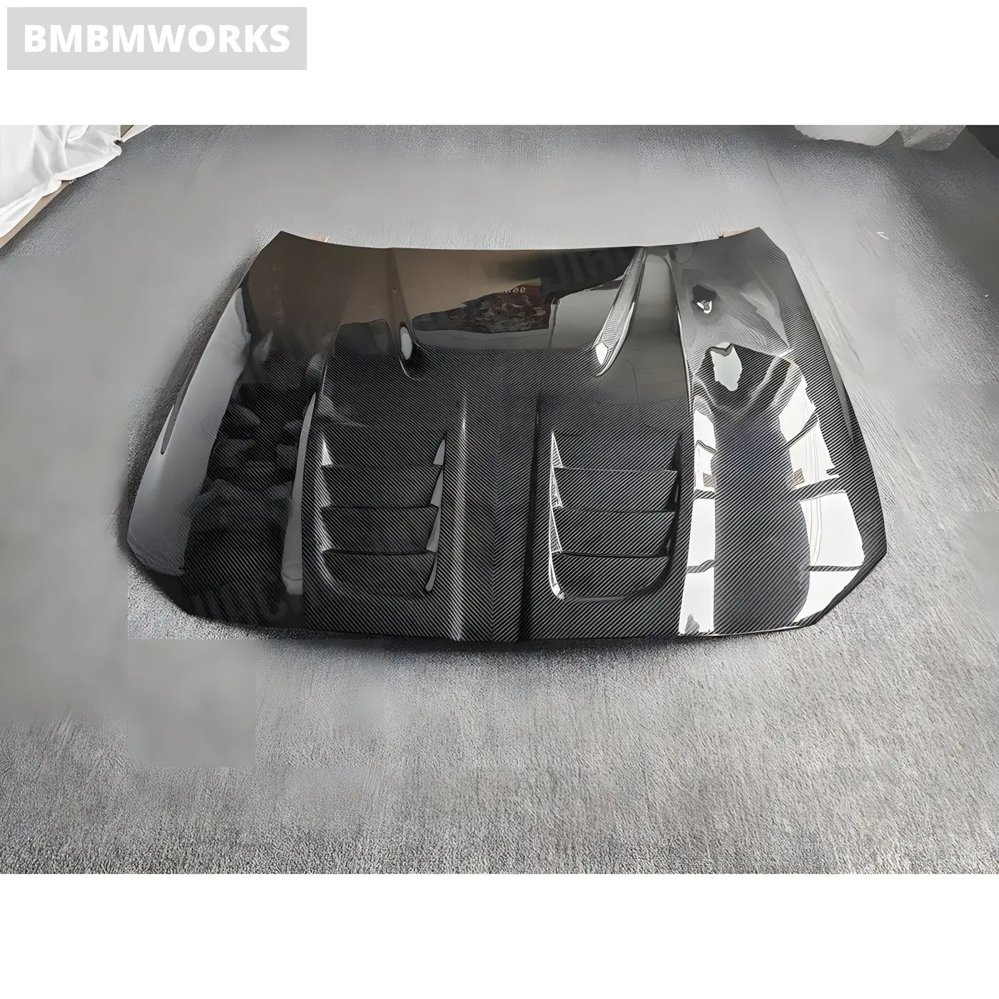 BMW G80 M3 / G82-G83 M4 Carbon Fiber Engine Hood Cover (2021 + ) Body Kits & Performance 4