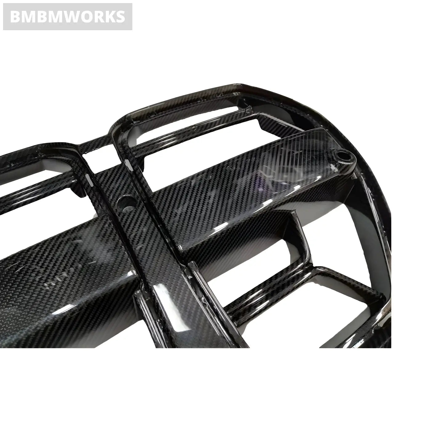 BMW G80 M3/G82-G83 M4 Carbon Fiber Front Bumper Grill (2021-2024) Body Kits & Performance 4