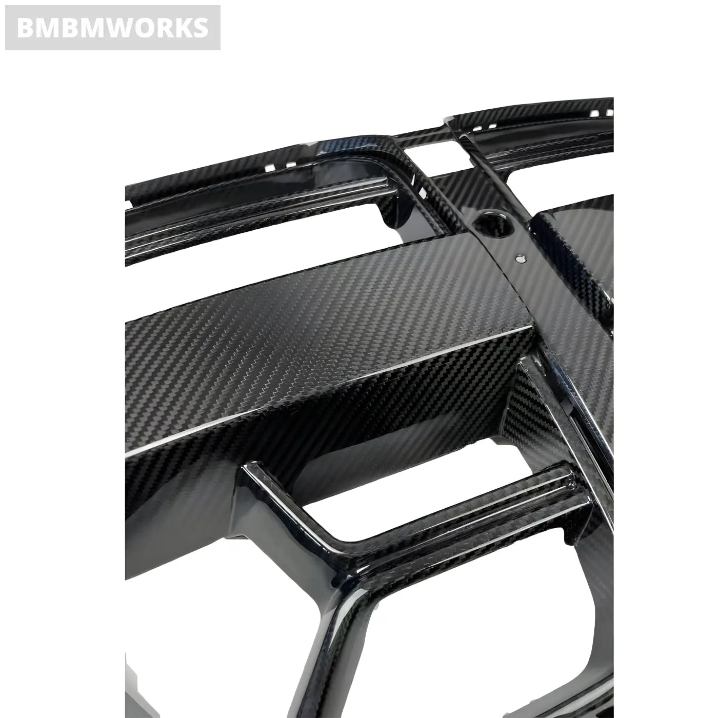 BMW G80 M3/G82-G83 M4 Carbon Fiber Front Bumper Grill (2021-2024) Body Kits & Performance 4