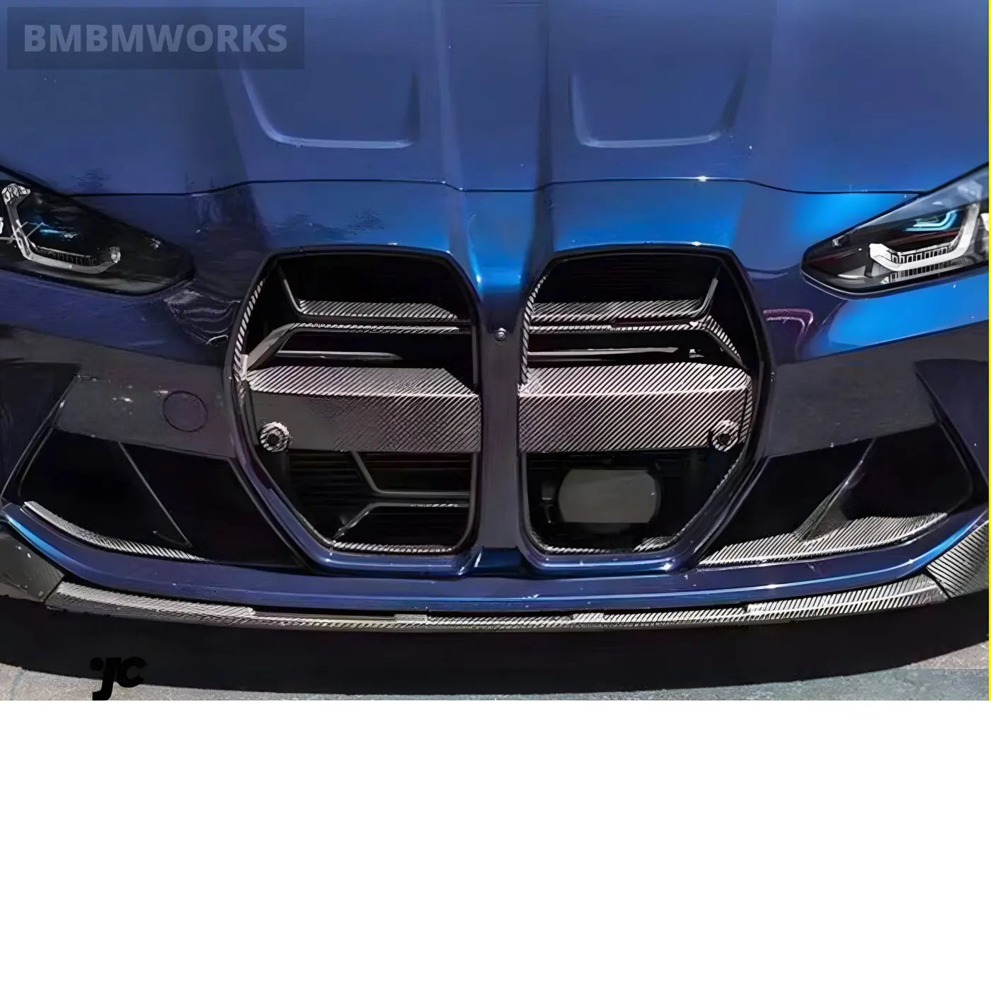 BMW G80 M3/G82-G83 M4 Carbon Fiber Front Bumper Grill Air With ACC (2021-2022) Body Kits & Performance 4