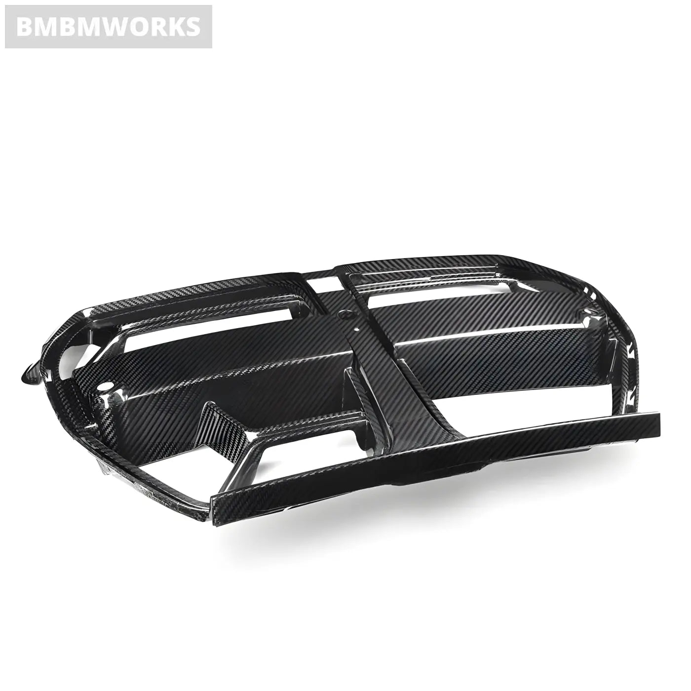 BMW G80 M3 / G82-G83 M4 CSL-Style Carbon Fiber Front Kidney Grille with ACC 2020 + Body Kits & Performance 2