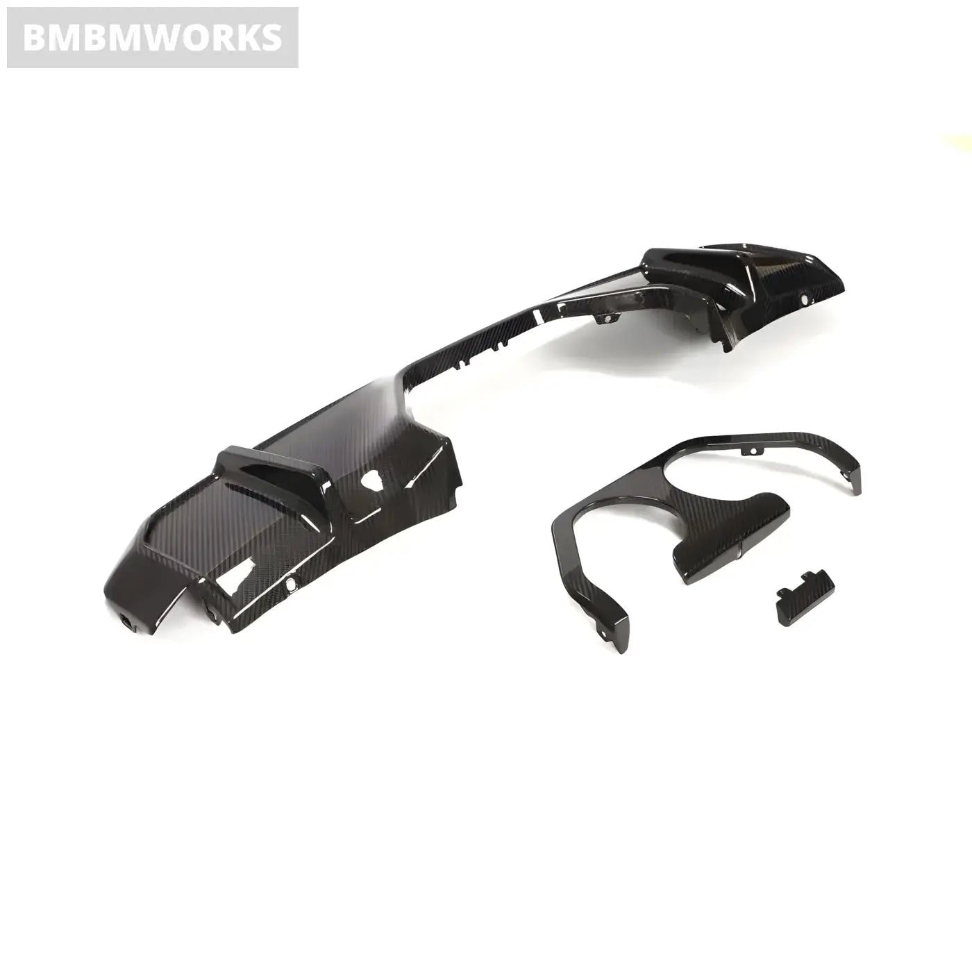 BMW G80 M3/G82 M4 Carbon Fiber Rear Diffuser Lip Auto Body Kit (2021-2024) Body Kits & Performance 2