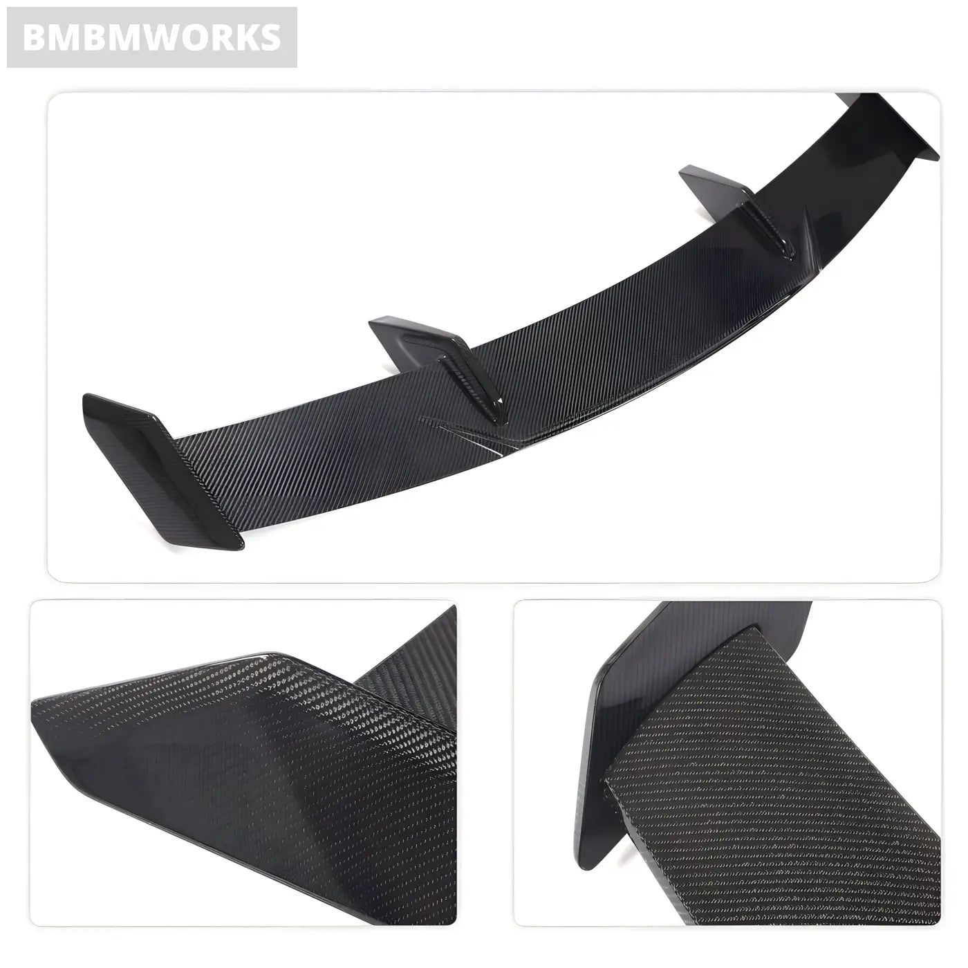 BMW G80 M3 / G82 M4 Carbon Fiber Rear Trunk Spoiler (2021-2023) Body Kits & Performance 4