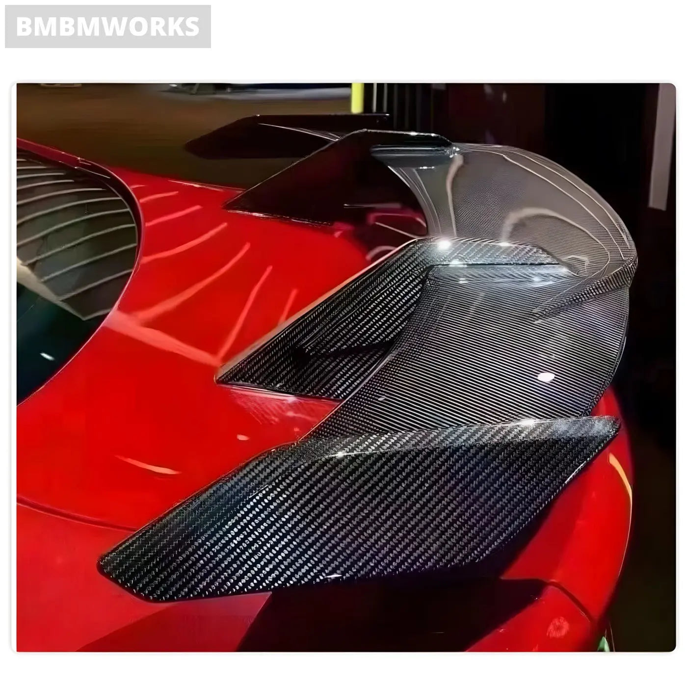 BMW G80 M3 / G82 M4 Carbon Fiber Rear Trunk Spoiler (2021-2023) Body Kits & Performance 4