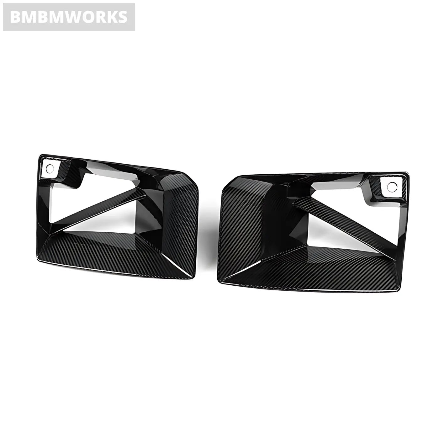 BMW G87 M2 Carbon Fiber Front Bumper Air Inlet / Fog Light Grill Duct Body Kits & Performance 2