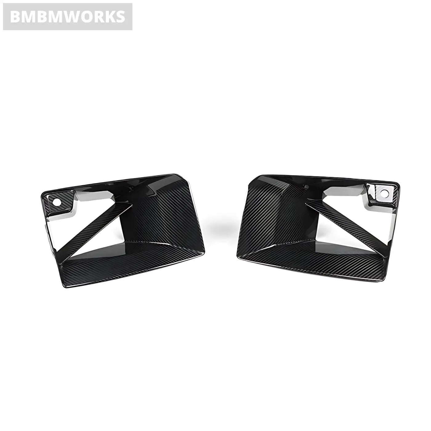 BMW G87 M2 Carbon Fiber Front Bumper Air Inlet / Fog Light Grill Duct Body Kits & Performance 2