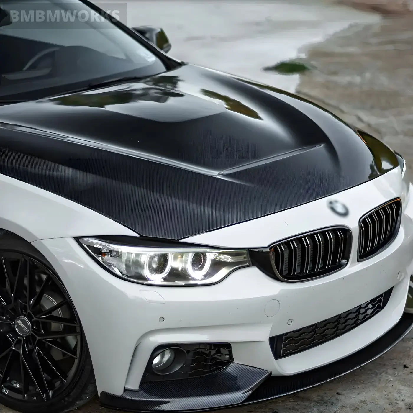 BMW GTS-Style Carbon Fiber Front Bonnet Hood M3 M4 and 3/4 Series (F30 F32 F33 F36 F34 G80) Body Kits & Performance 2