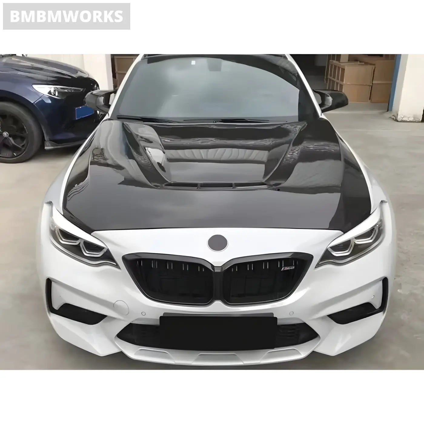 BMW M2 F87 Carbon Fiber Engine Front Cover Hood (2014-2022) Body Kits & Performance 2