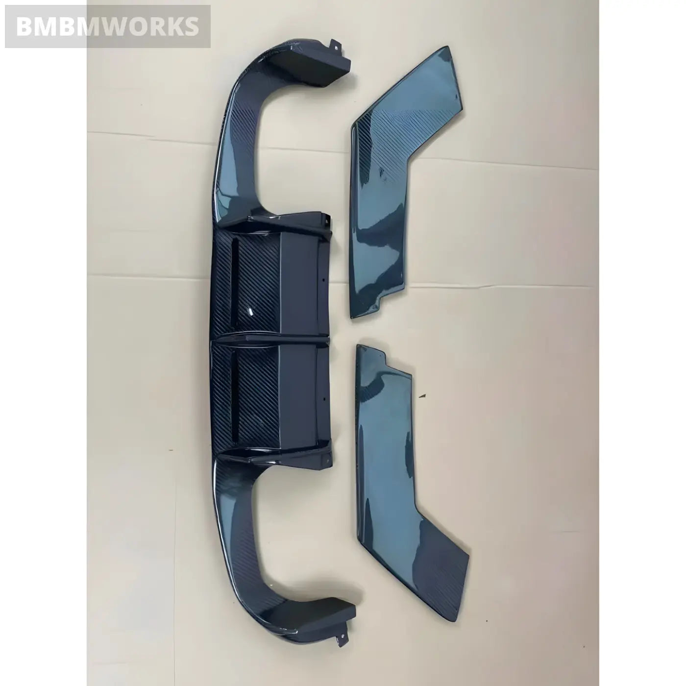 BMW M2 F87/M2 Carbon Fiber Rear Bumper Diffuser Splitter (2014-2022) Body Kits & Performance 2