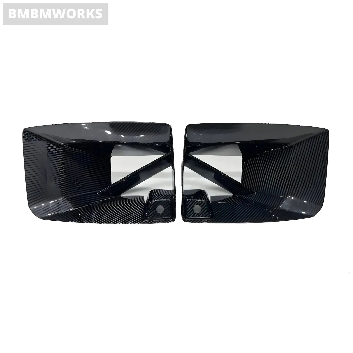 BMW M2 G87 Carbon Fiber Side Front Bumper Air Duct Vent Outlet Cover Trim (2023 + ) Body Kits & Performance 4