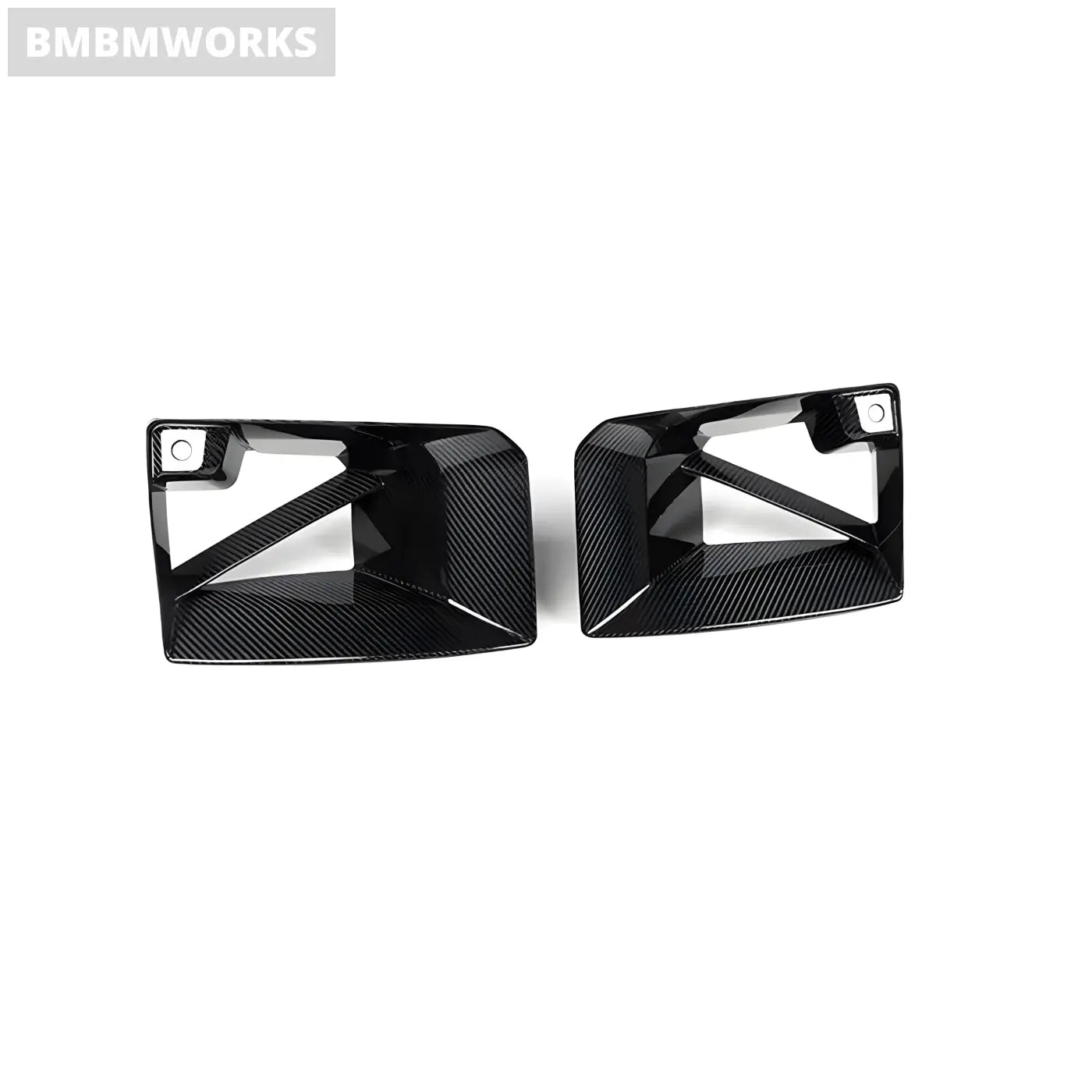 BMW M2 G87 Carbon Fiber Side Front Bumper Air Duct Vent Outlet Cover Trim (2023 + ) Body Kits & Performance 4