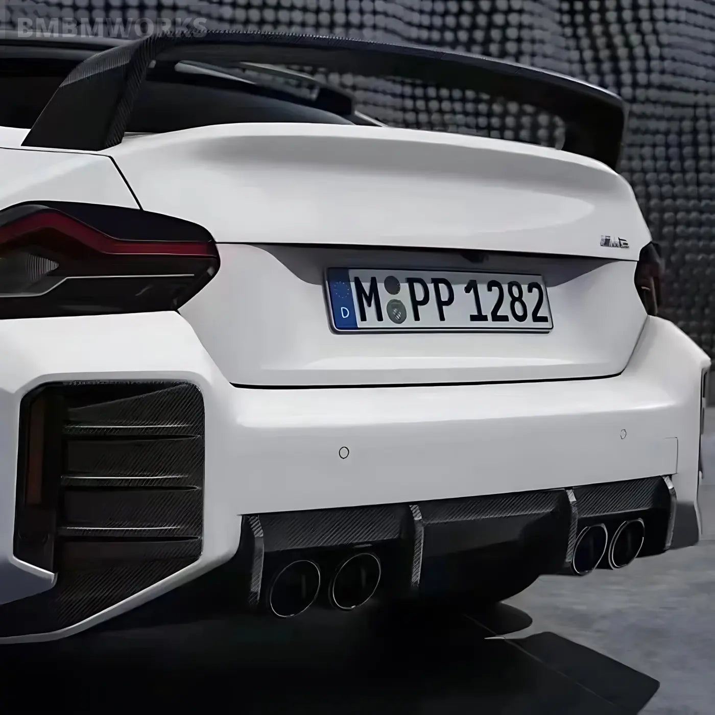 BMW M2 (G87) Forged Carbon Fiber Rear Spoiler/Wing Body Kits & Performance 3