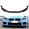BMW M2 (G87) Front Bumper Carbon Fiber Lip Splitter Body Kits & Performance 2