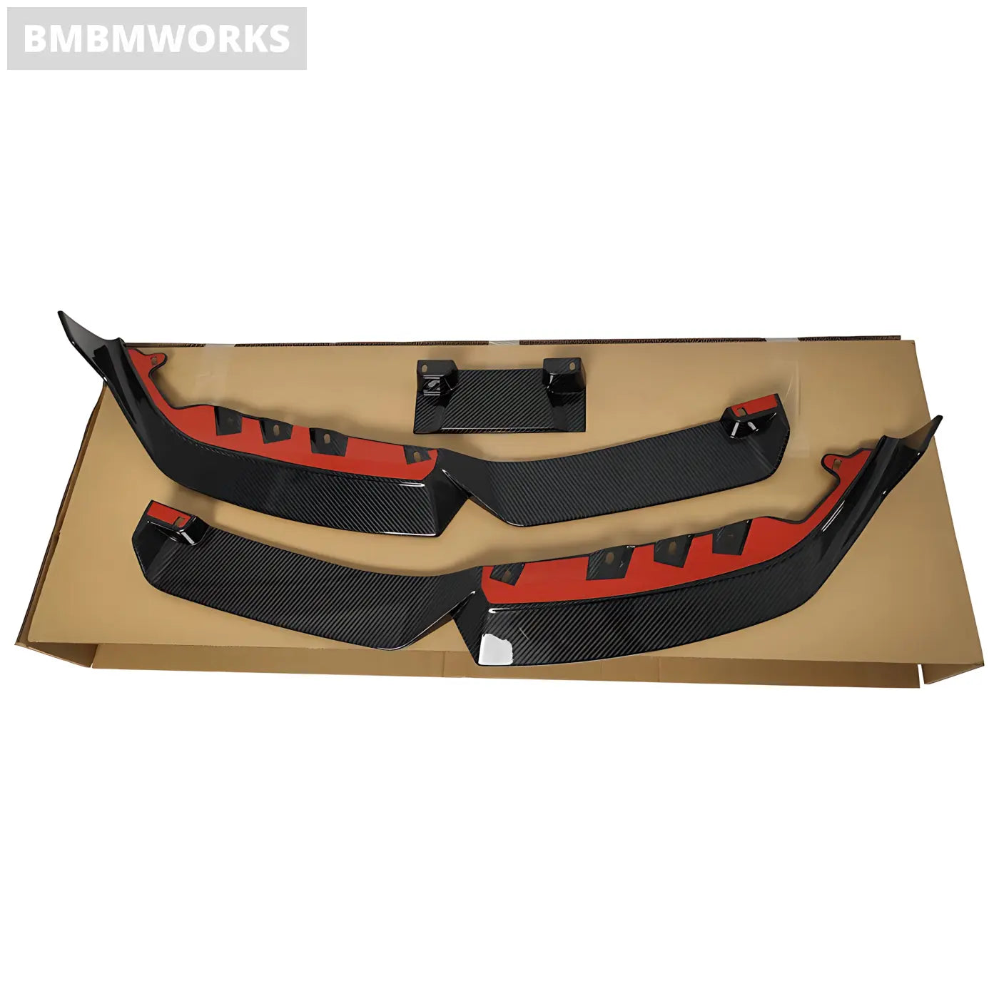 BMW M2 (G87) Front Bumper Carbon Fiber Lip Splitter Body Kits & Performance 2
