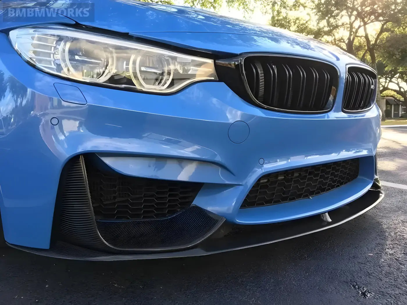 BMW M3/M4 (F80/F82) Lip Splitter Side Skirt Diffuser Body Kit Body Kits & Performance 2