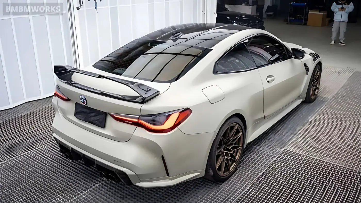 BMW M3/M4 (G80/G82) Forged Carbon Fiber Rear Wing / Spoiler Body Kits & Performance 2