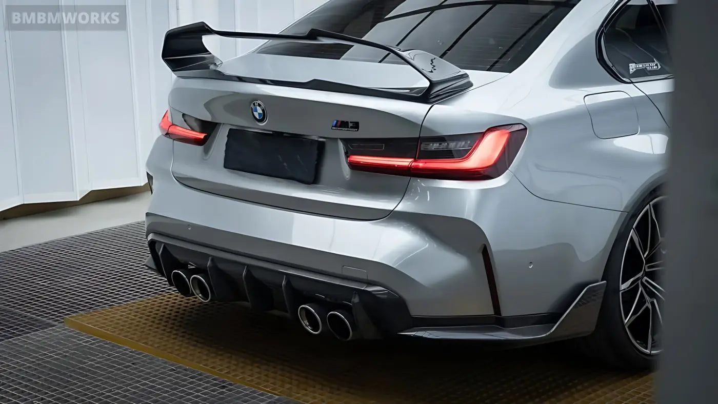 BMW M3/M4 (G80/G82) Forged Carbon Fiber Rear Wing / Spoiler Body Kits & Performance 2