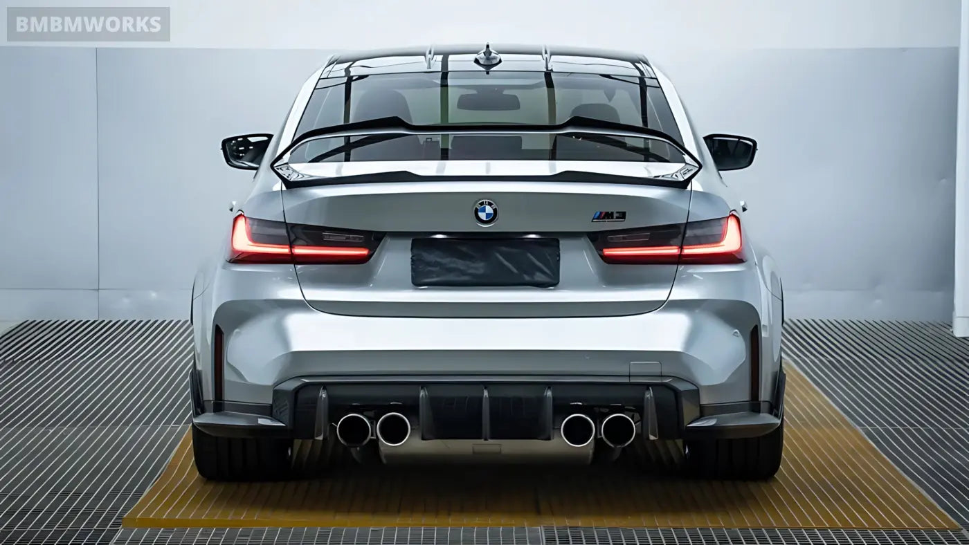 BMW M3/M4 (G80/G82) Forged Carbon Fiber Rear Wing / Spoiler Body Kits & Performance 2